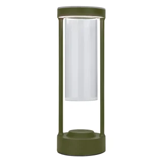 Lámpara Sobremesa Habana Verde LED Recargable - Portátil Táctica - ALEMAR - 12021