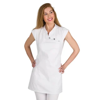 Estola cuello mao blanca con botones talla única