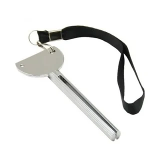 Exprimidor para tubos de tinte metálico