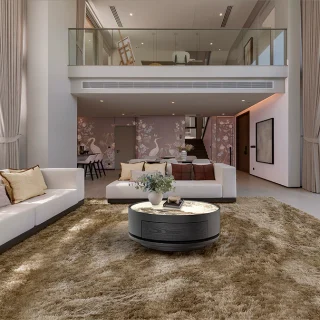 Mesa Centro Giratoria Negra Iza Schuller