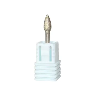 Fresa de diamante cilíndrica Pollié con forma pera