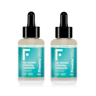 Freshly Tratamiento Anticaída y Densidad Capilar, Pack 2 x 50ml