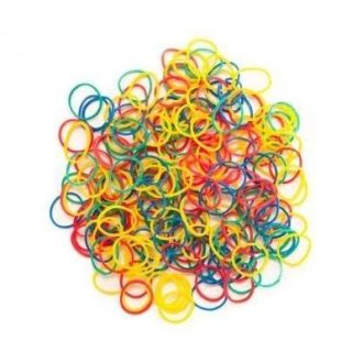 Goma Elástica Eurostil de colores bolsa 100 gramos