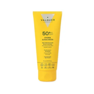 Crema Facial Hydra Sunscreen SPF 50+ Protección 360º Hidratante y Antiedad – Valquer (75 ml)
