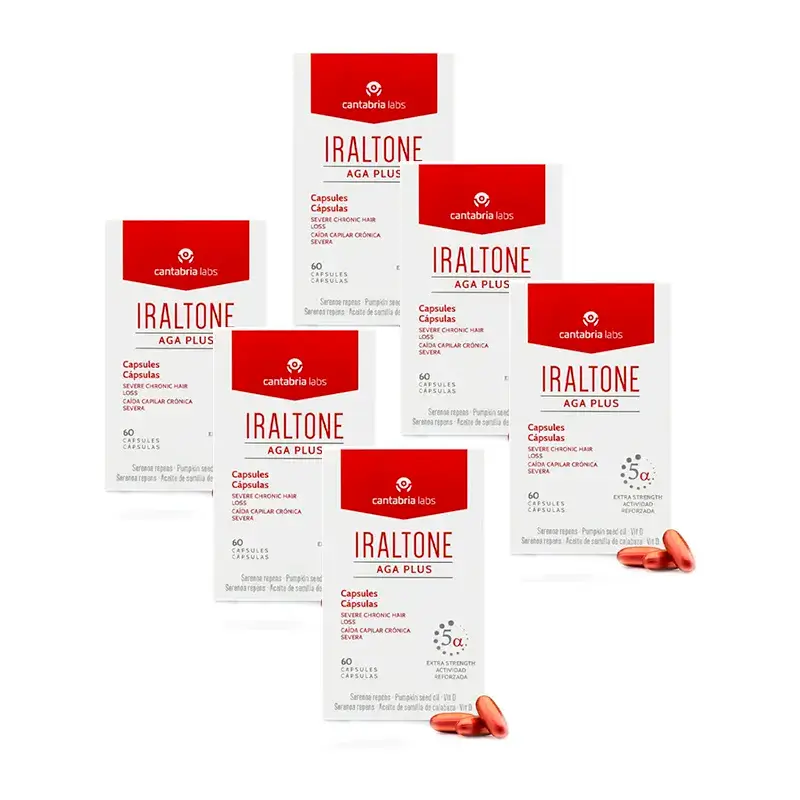 Iraltone Aga Plus, Pack 6 x 60 Cápsulas