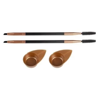 Juego de 2 jofainas mini y 2 pinceles Refectocil