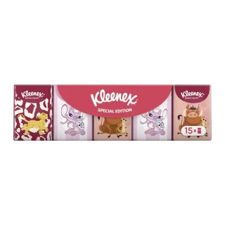 Kleenex Disney Pañuelos Bolsillo , 15 unidades