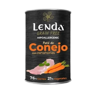 Lenda Wet Perro Conejo, 12x400 gr