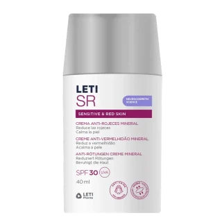 Leti Sr Antiredness Mineral Cream Spf30 , 40 ml