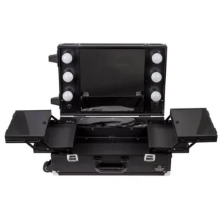 Maletín Tocador de maquillaje con patas y luces