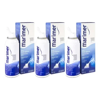 Marimer Agua De Mar Spray Nasal Isotónico, Pack 3 x 100 ml