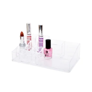 Organizador de cosméticos transparente mediano