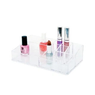 Organizador de cosméticos transparente pequeño