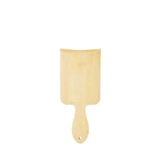 Paleta para mechas corta madera bambú ecológico 14cm