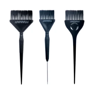 Paletinas para tinte color negro pack 3 unidades