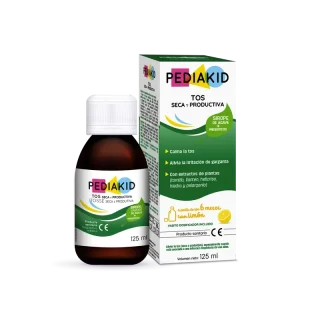Pediakid Jarabe Limón Tos Seca Y Productiva 125Ml
