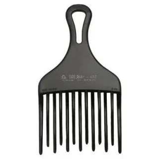 Peine Ahuecador grande Eurostil doble púa color negro