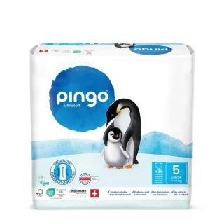 Pingo Pañales Ecológicos Talla 5 (11-16 Kg), 36 unidades