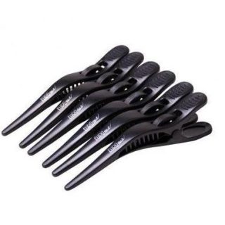 Pinza Antioxidante negro Eurostil de 10 cm pack 6 unidades