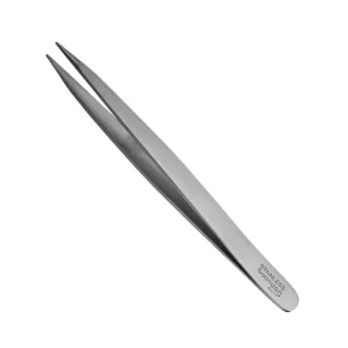 Pinza de depilar acero inoxidable 9,5 cm punta fina