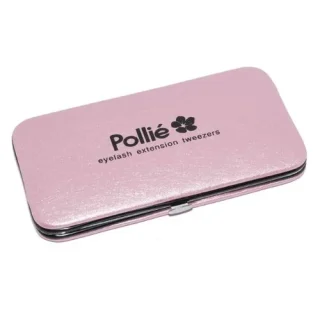 Pinzas colocar pestañas individuales Pollié set 3 unidades