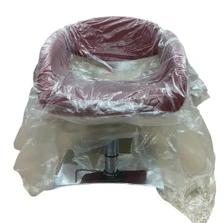 Protector plástico transparente para tocadores y lavacabezas bolsa 40 unidades