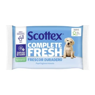 Scottex Fresh Papel Higiénico Húmedo , 38 unidades