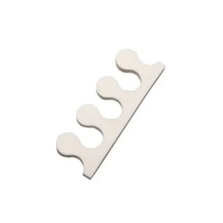 Separadedos para pedicura blanco bolsa 50 unidades