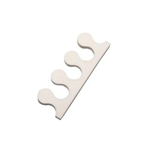 Separadedos para pedicura blanco bolsa 50 unidades