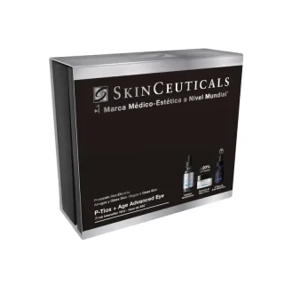 Skinceuticals Protocolo Arrugas Y Glass Skin P-Tiox + Age Advanced Eye
