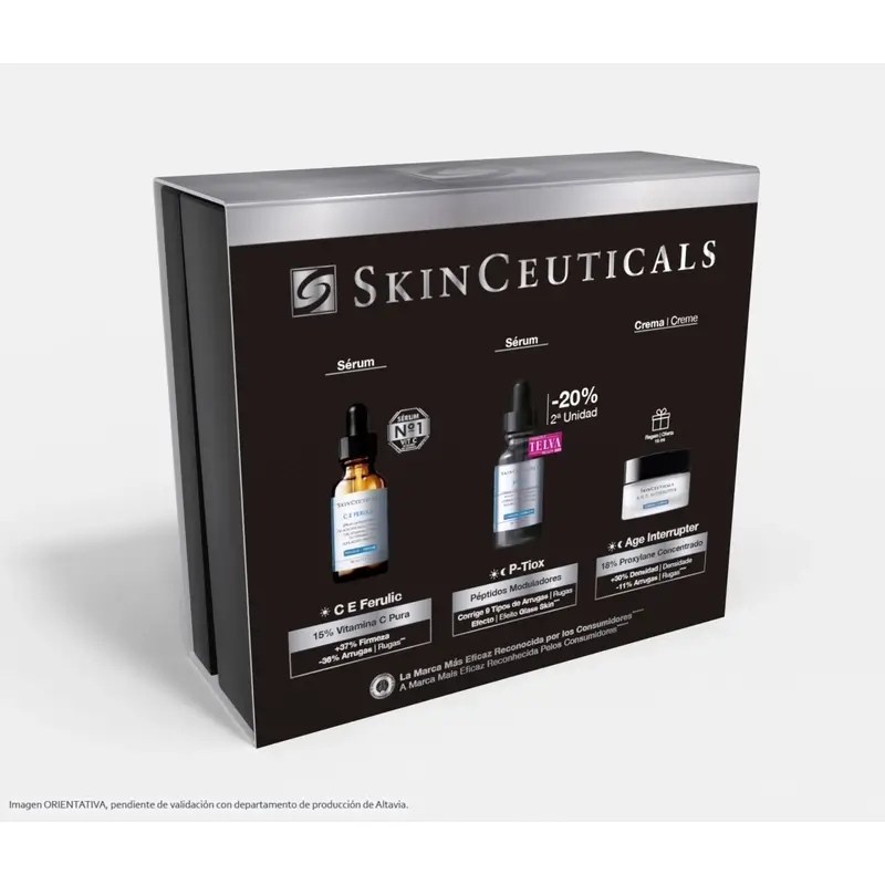 Skinceuticals Protocolo Arrugas Y Luminosidad C E Ferulic + P-Tiox - Imagen 2