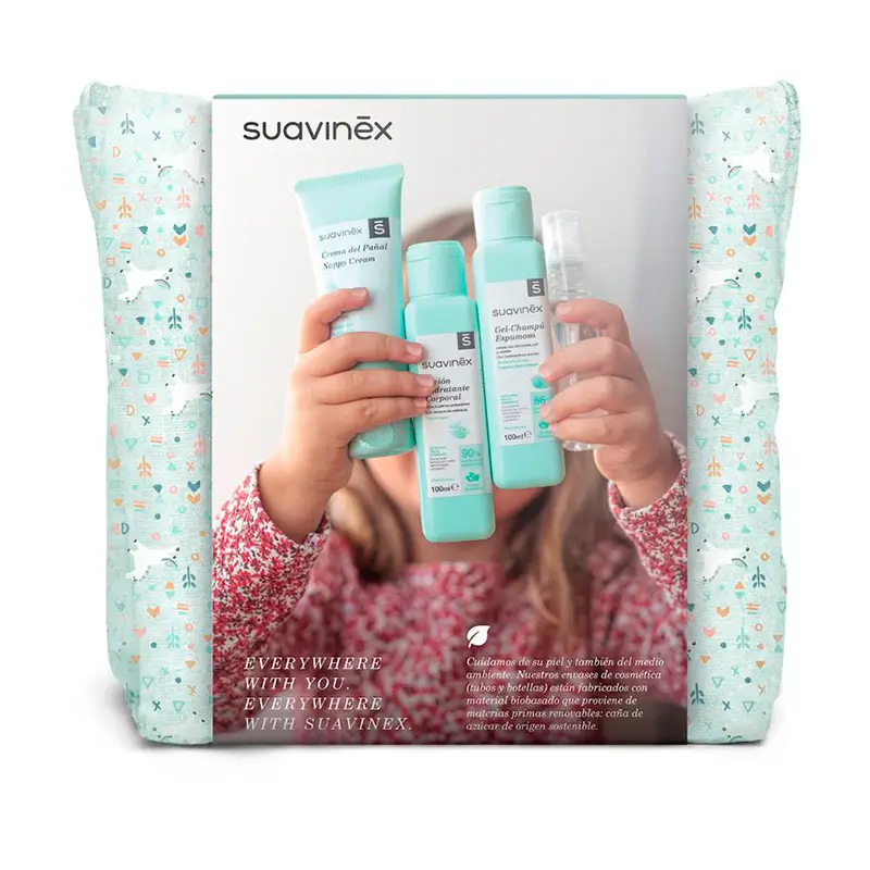 Suavinex Neceser Bebés Viaje De Tela, Azul - Imagen 2