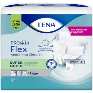 Tena Flex Proskin Super Mediano Supernoche , 80 unidades