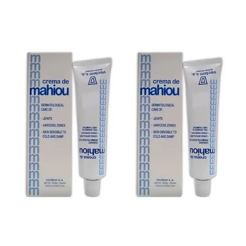 Vectem Mahiou Crema Protectora Y Reparadora De La Piel, 2X75Ml