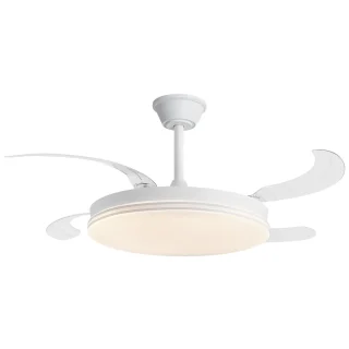 Ventilador Ecos Blanco 107cm LED | AJP / Alemar | Ref: 11830 | LUZGURU