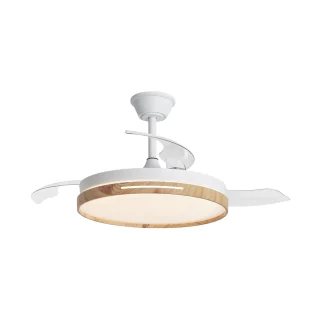 Ventilador Mini Togo Madera 91cm | AJP / Alemar | Ref: 11823 | LUZGURU