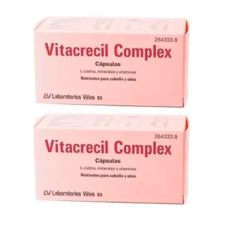 Vitacrecil Complex, Pack 2 x 60 cápsulas
